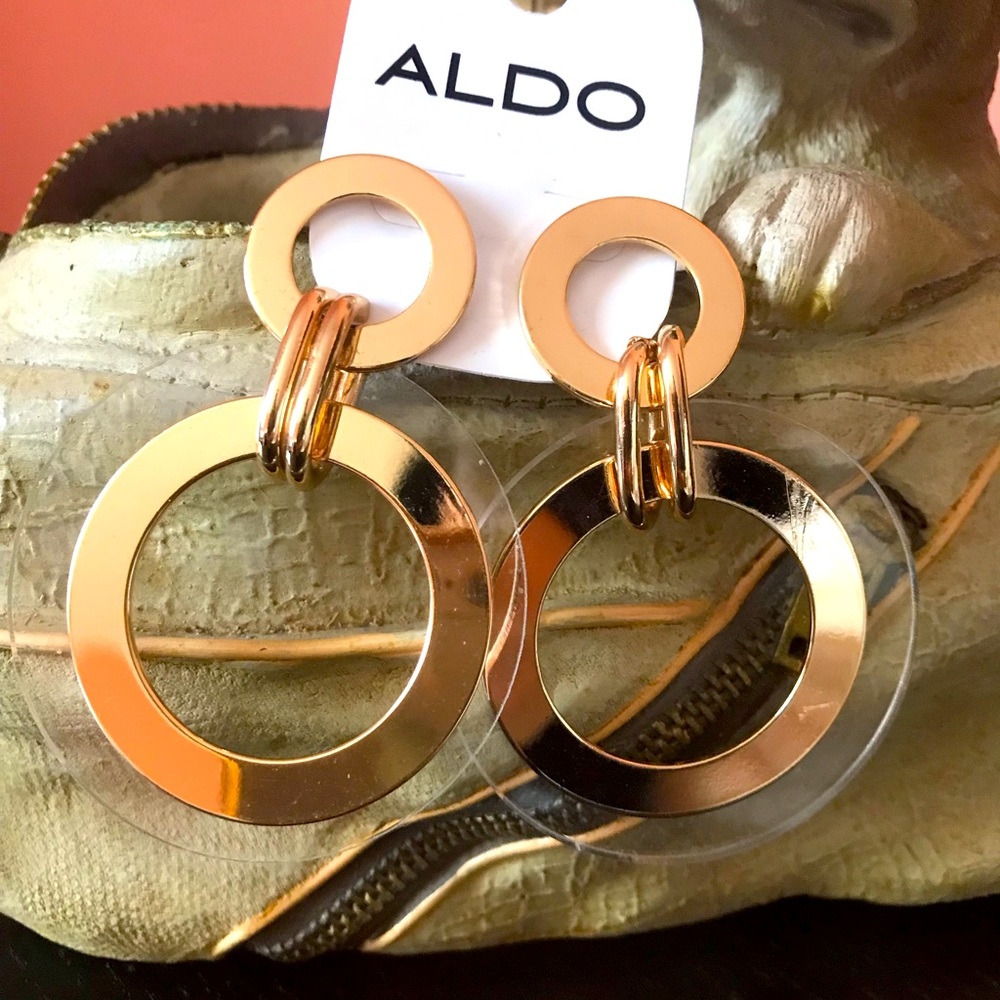 Aldo earrings. Never worn.